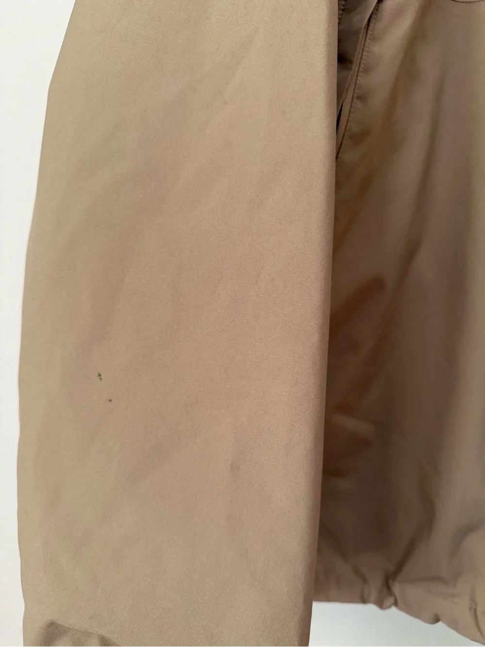 The North Face Men’s Tan Hooded Insulated Jacket Size Large Outdoor Winter Coat